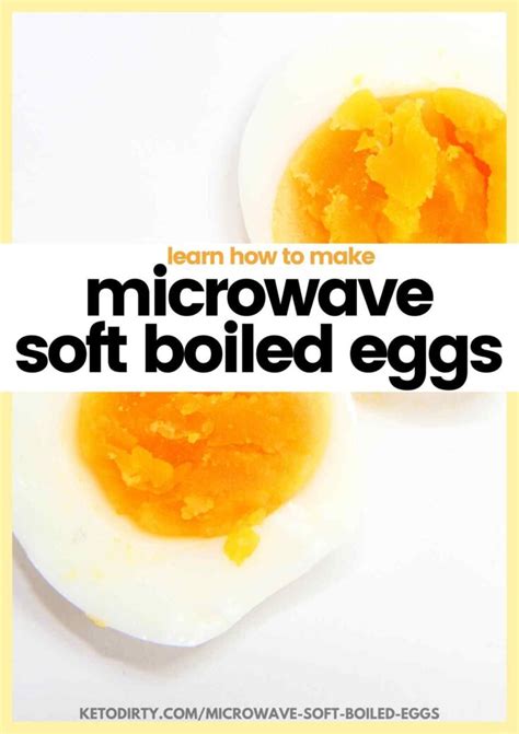 How To Make Soft Boiled Egg In Microwave