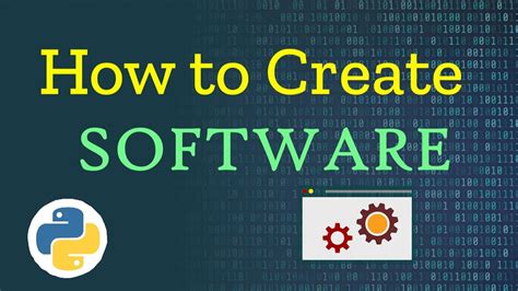 how to make software program using python