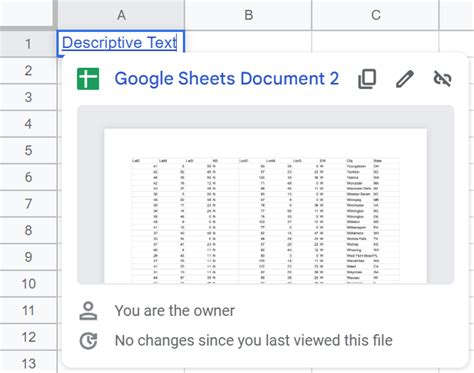 how to make something a link on google sheets