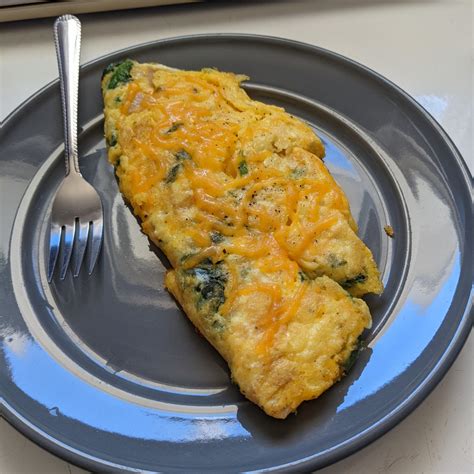 How To Make Spinach Egg Omelet