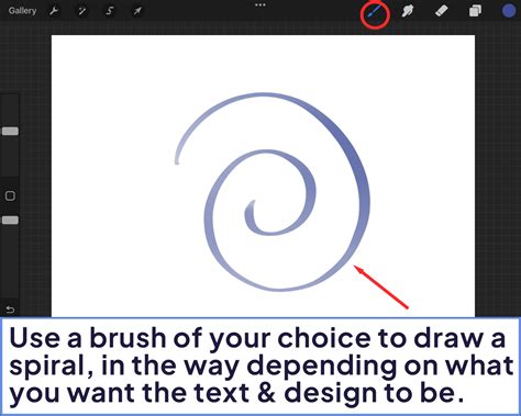 How To Make Spiral In Procreate