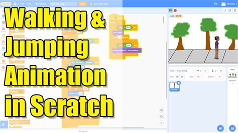 how to make sprite walk animation in scratch