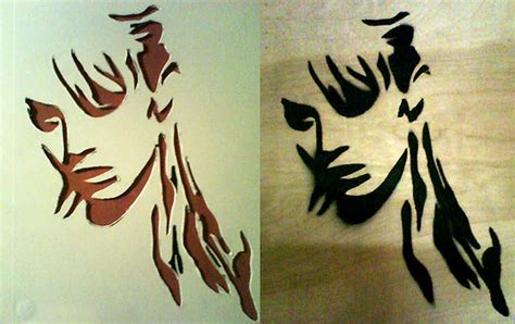 how to make stencil canvas art