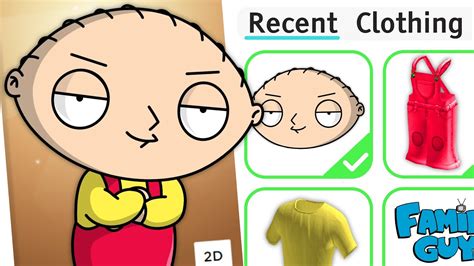 how to make stewie in roblox - YouTube