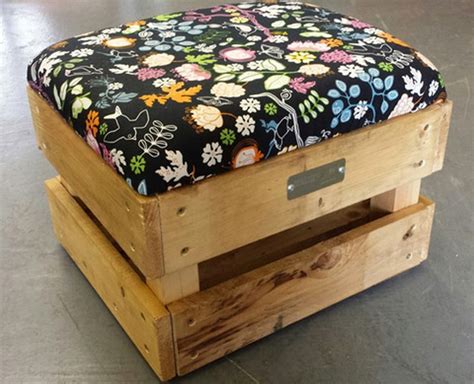 How To Make Stool From Pallets