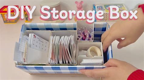 How To Make Storage Boxes Step By Step