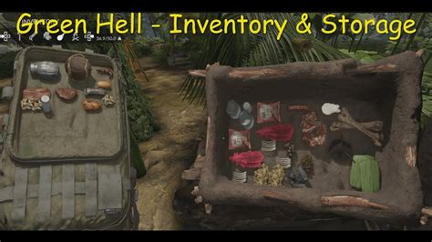 How To Make Storage In Green Hell