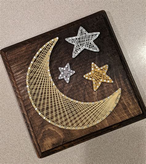 How To Make String Art Moon
