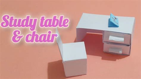 How To Make Study Table With Paper