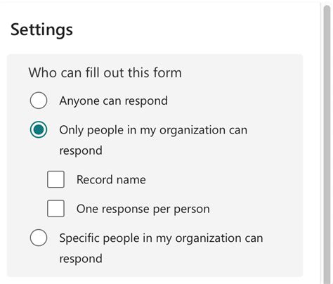 how to make survey in microsoft forms anonymous