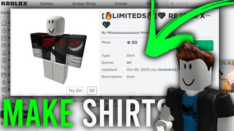 how to make t shirt for free in roblox