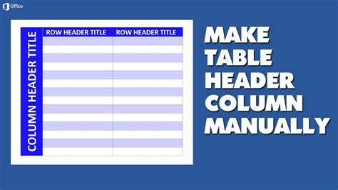 How To Make Table Header In Word