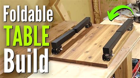 How To Make Table Legs Foldable