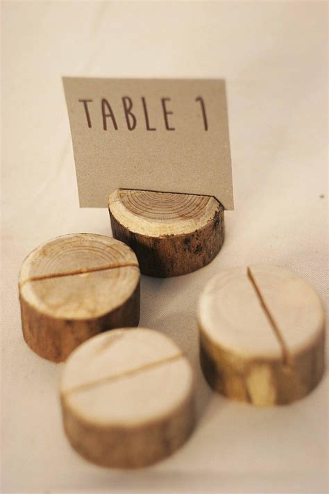 How To Make Table Number Holders