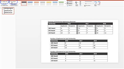 How To Make Tables Accessible In Powerpoint