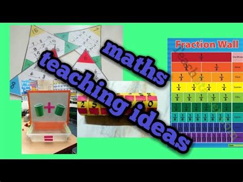 How To Make Teaching Aids For Maths