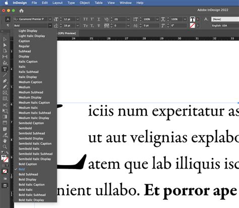 how to make text bold in docs