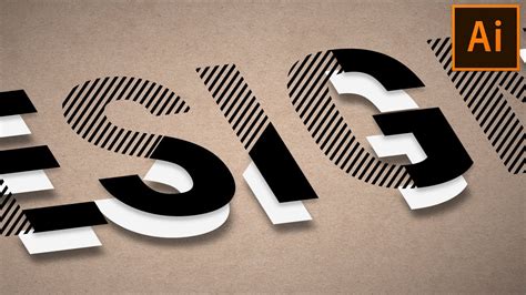 how to make text effect in illustrator
