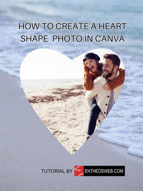 how to make text in a heart shape on canva