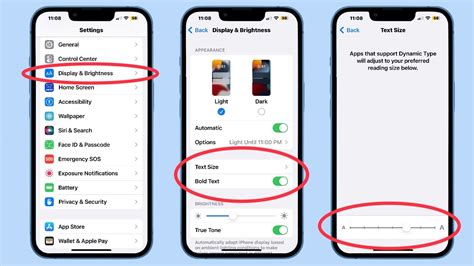 how to make text large on mac