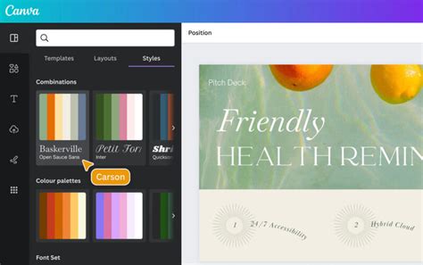 how to make text pattern in canva