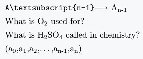 how to make text subscript in latex
