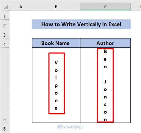 how to make text vertical in excel chart