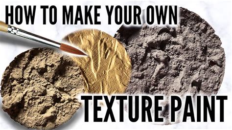 How To Make Texture On Paint