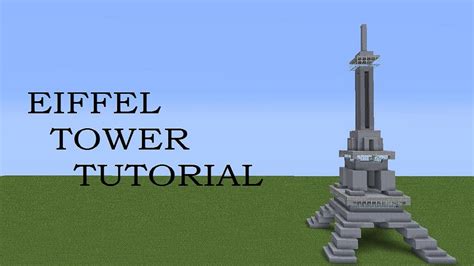 How To Make The Eiffel Tower In Minecraft Easy