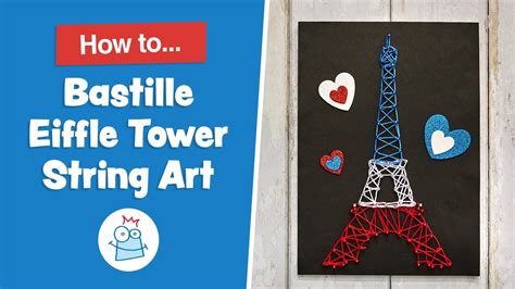 how to make the eiffel tower with string