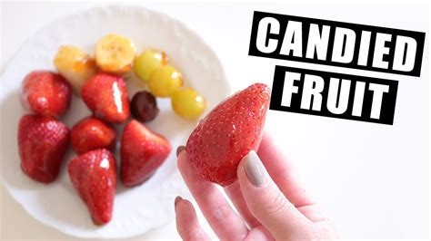 how to make the hard candy fruit