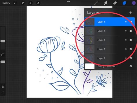 how to make the lines thicker in procreate