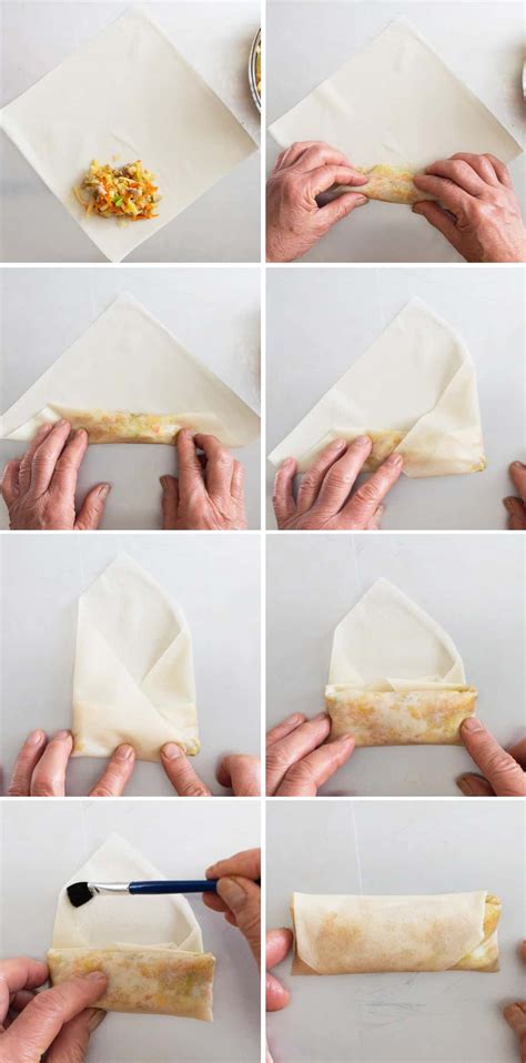 How To Make Homemade Spring Roll Wrappers RuchisKitchen Wonton