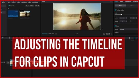 how to make the timeline bigger in capcut