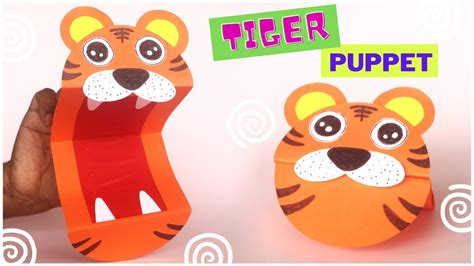 How To Make Tiger Hand Puppet