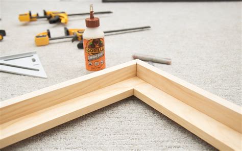 How To Make Timber Frame For Canvas