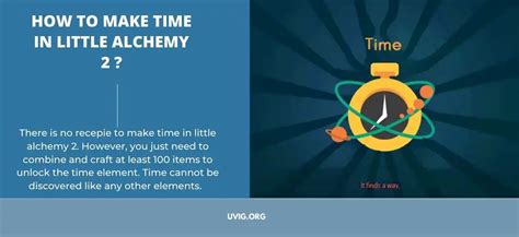 How To Make Time Tool In Little Alchemy