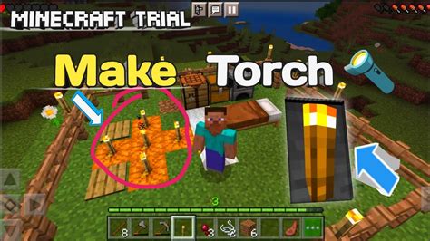 How To Make Torch In Minecraft Trial