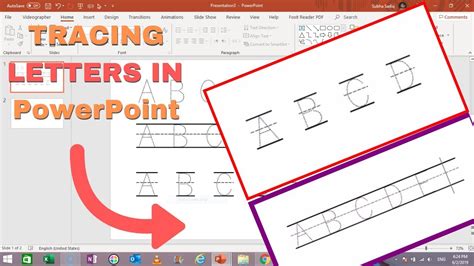 How To Make Tracing Worksheets In Microsoft Word