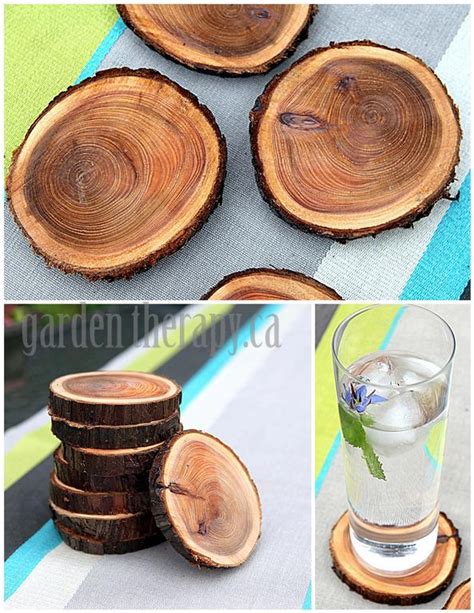 How To Make Tree Coasters