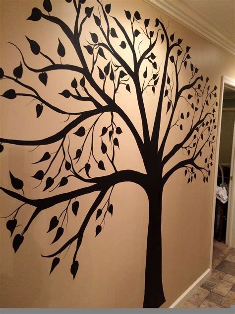 How To Make Tree Wall Stencil