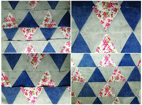 How To Make Triangle Patchwork