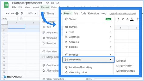 how to make two rows of text in google sheets