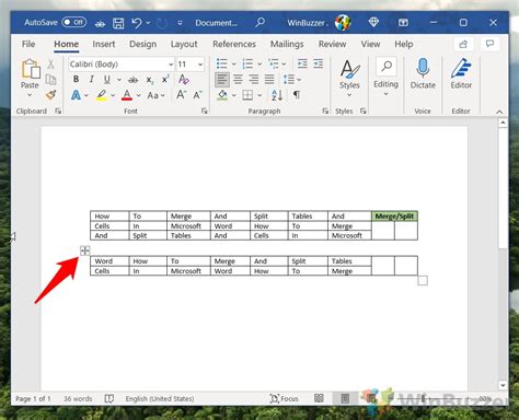 How To Make Two Tables Line Up In Word