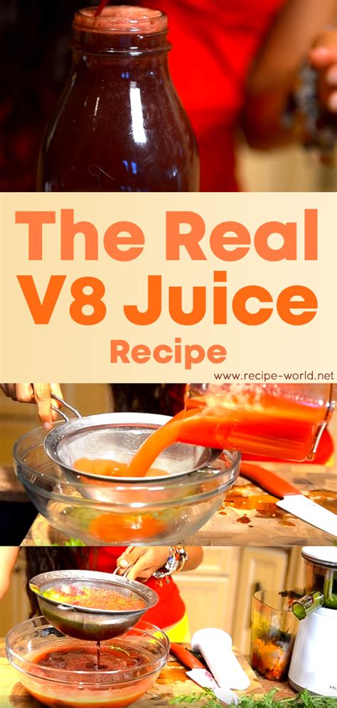 How To Make V8 With A Juicer