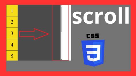 How To Make Vertical Scroll In Html
