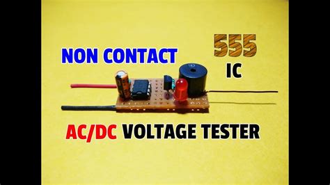 How To Make Voltage Tester Circuit