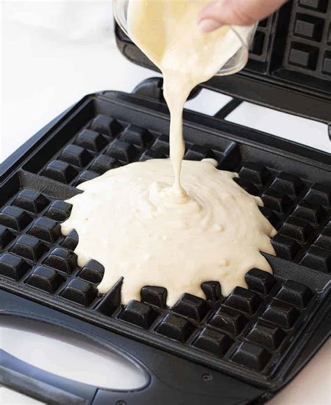 How To Make Waffle Maker Batter