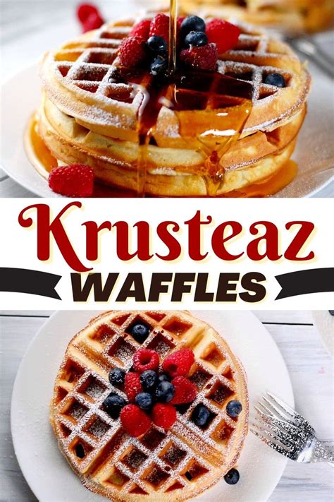 How To Make Waffles From Krusteaz