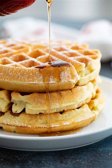 How To Make Waffles From Scratch Uk